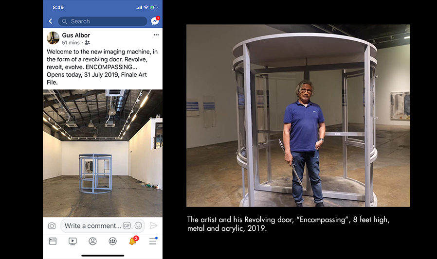 Gus Albor Artist | Revolving Door | Encompassing Exhibit 2019
